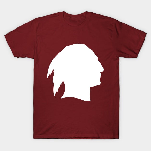 Brave Head White T-Shirt by Washington Football